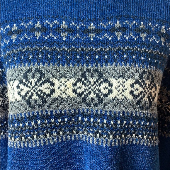 Carolyn Taylor Fair Isle Sweater Medium - Picture 2 of 7